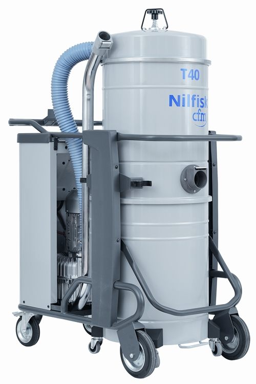 Nilfisk CFM T40 L100 priemyselný vysávač na kvapaliny a ťažké materiály